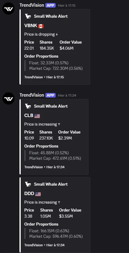Whale scanner — example screenshot